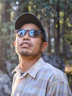 LYELL #MAT DEMI/Lt.GY LOCK TEMPLE BROWN｜FLOAT