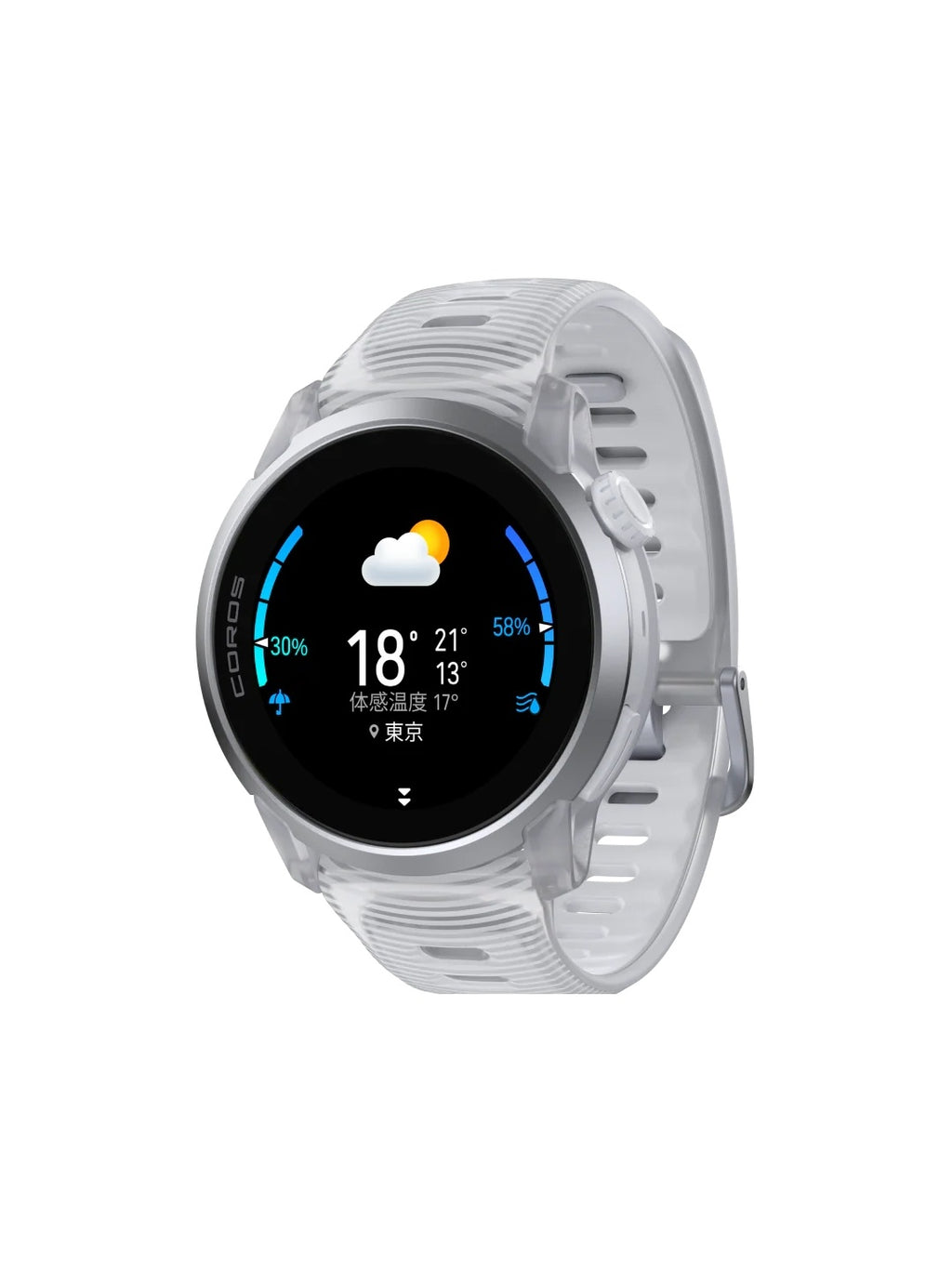PACE 4 #Cloud White [CRS525-135026-CWT000]｜COROS