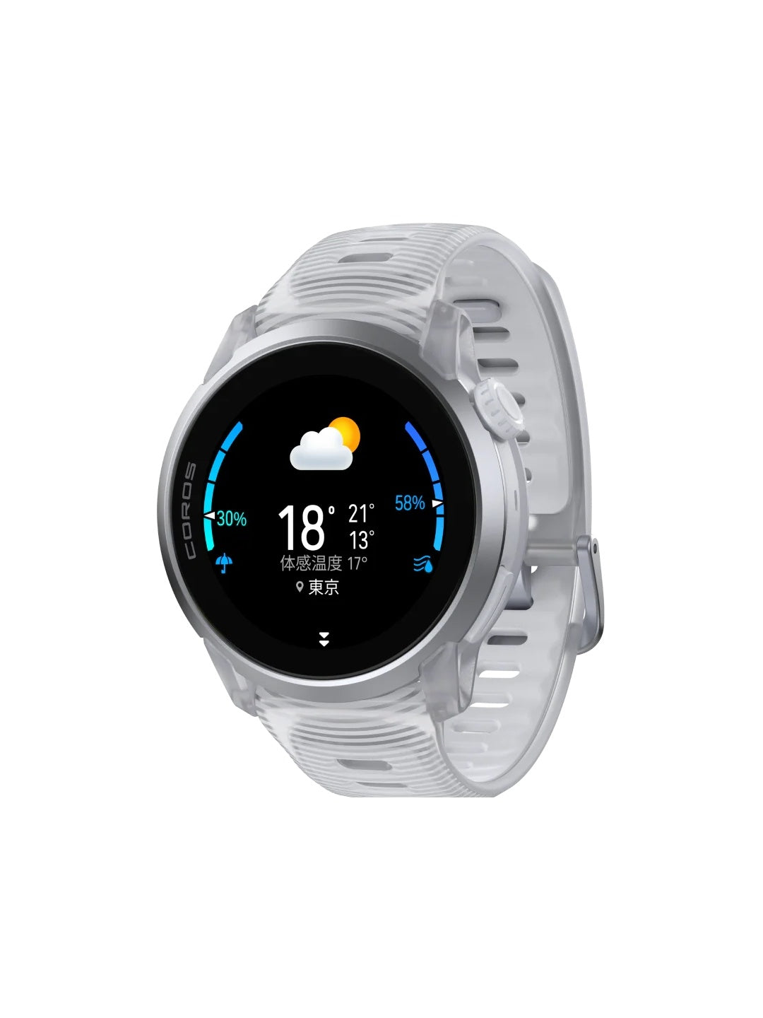 PACE 4 #Cloud White [CRS525-135026-CWT000]｜COROS