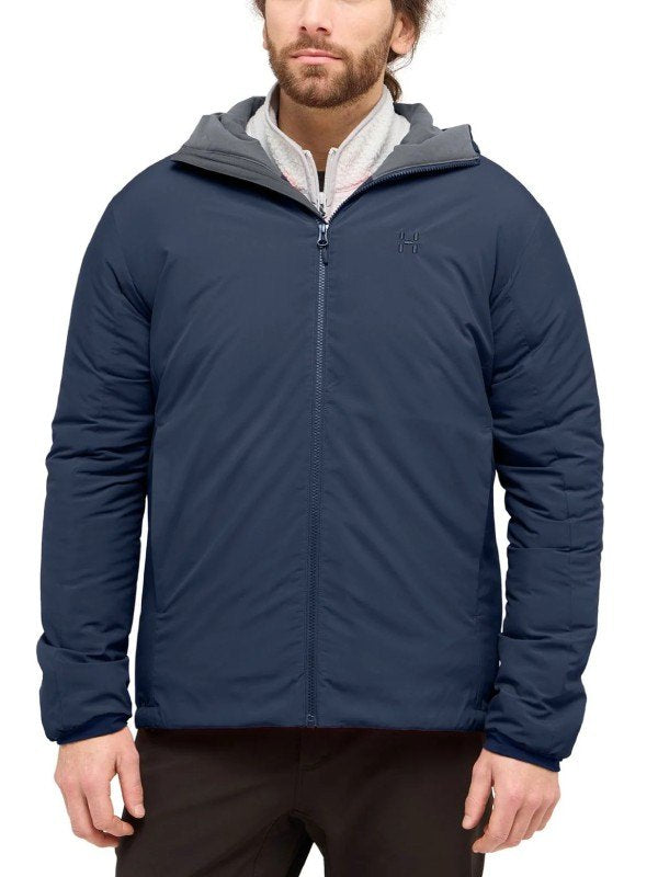 Mimic Alert Hood Men #Tarn Blue [607444]｜HAGLOFS – moderate