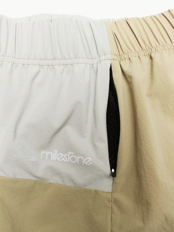 Natty Shorts 5-inch 2.0 #キナコベージュ [MSRS-002]｜milestone