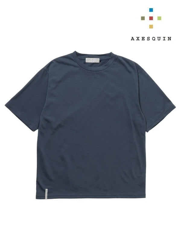 ショートスリーブのＴシャツ #アオニビ [21073]｜AXESQUIN