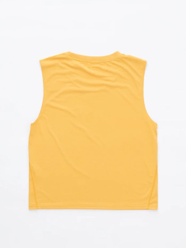 Apres Run Mascot-TANK TOP #YELLOW [PS241026]｜PAPERSKY WEAR【Outlet_30】