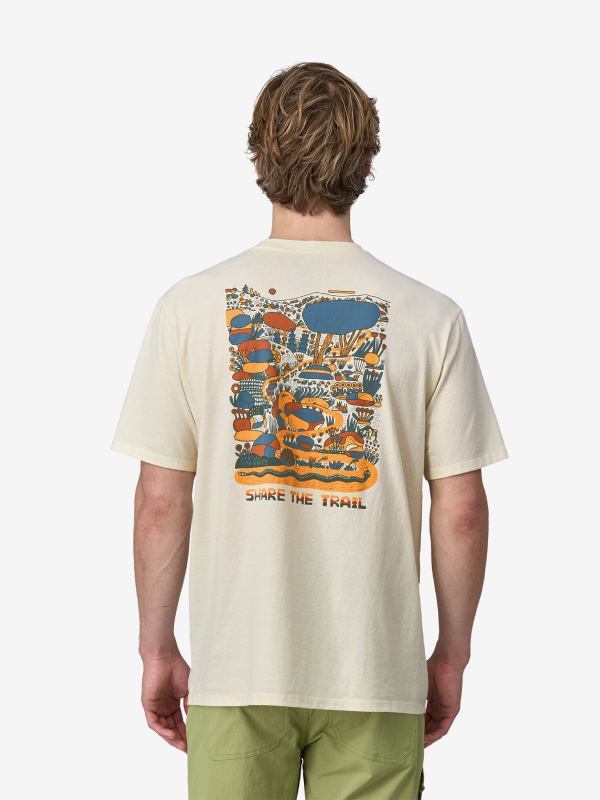 Men's Commontrail Pocket Responsibili-Tee #BCW [37772]｜patagonia