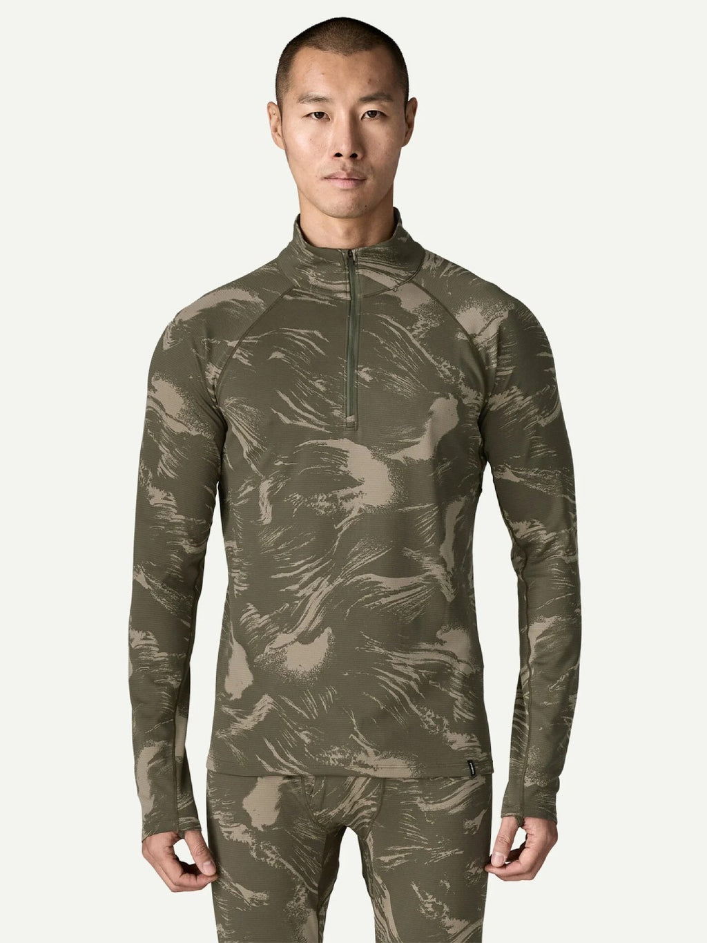 【Men】Men's Cap MW Zip Neck #PBBG [44448]｜patagonia