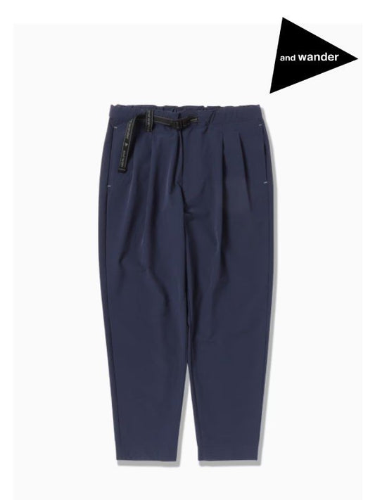 Women's light w cloth pants #110/blue [4282179]｜and wander