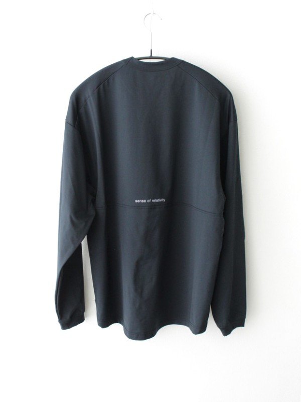 Warm Core L/S TEE #BLACK｜Gradation