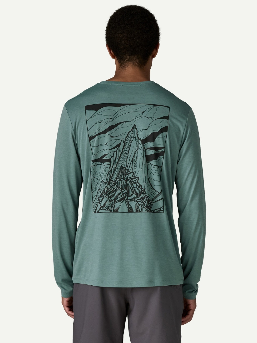 L/S Cap Cool Daily Shirt - Cloud Crag #BSLX [45453]｜patagonia