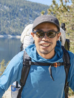 LYELL #MAT BLACK/Lt.GR LOCK TEMPLE BLACK｜FLOAT