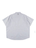 HIKE&BIKE CAVE BIG HALF SHIRTS #LIGHTGRAY [PS231311-2]｜PAPERSKY WEAR