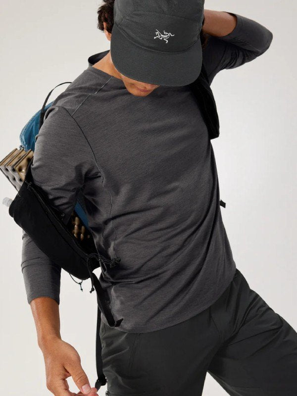 Cormac Crew LS M #Black Heather [X00000971901]｜ARC'TERYX