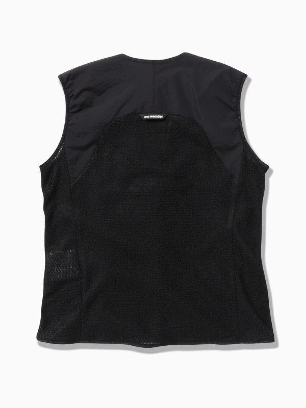 alpha direct vest #010/black [4241117]｜and wander