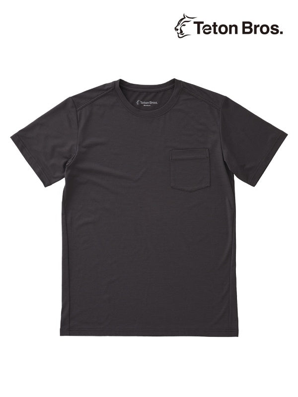 Vapor Pocket Tee #黑色 [TB251-290202] | Teton Bros.