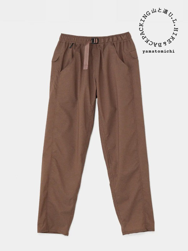 Men's Light 5-Pocket Pants #Smoke Brown｜山と道