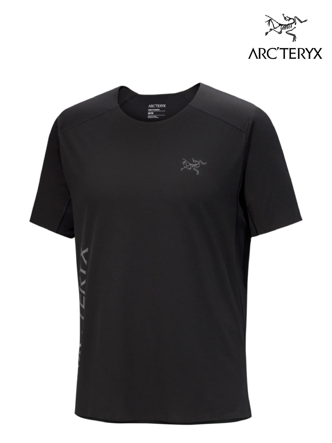 Norvan Downword Logo SS #Black [X00001034001]｜ARC'TERYX