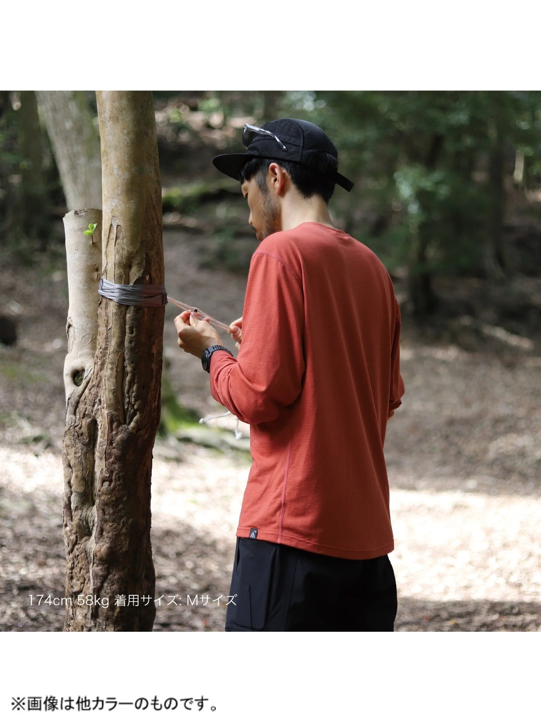 All Elevation L/S M #Graphite [35215]｜STATIC