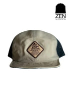 HANAI×ZEN CLEF MESH BUM CAP 2024 #ベージュ×グリーン｜ZEN NUTRITION