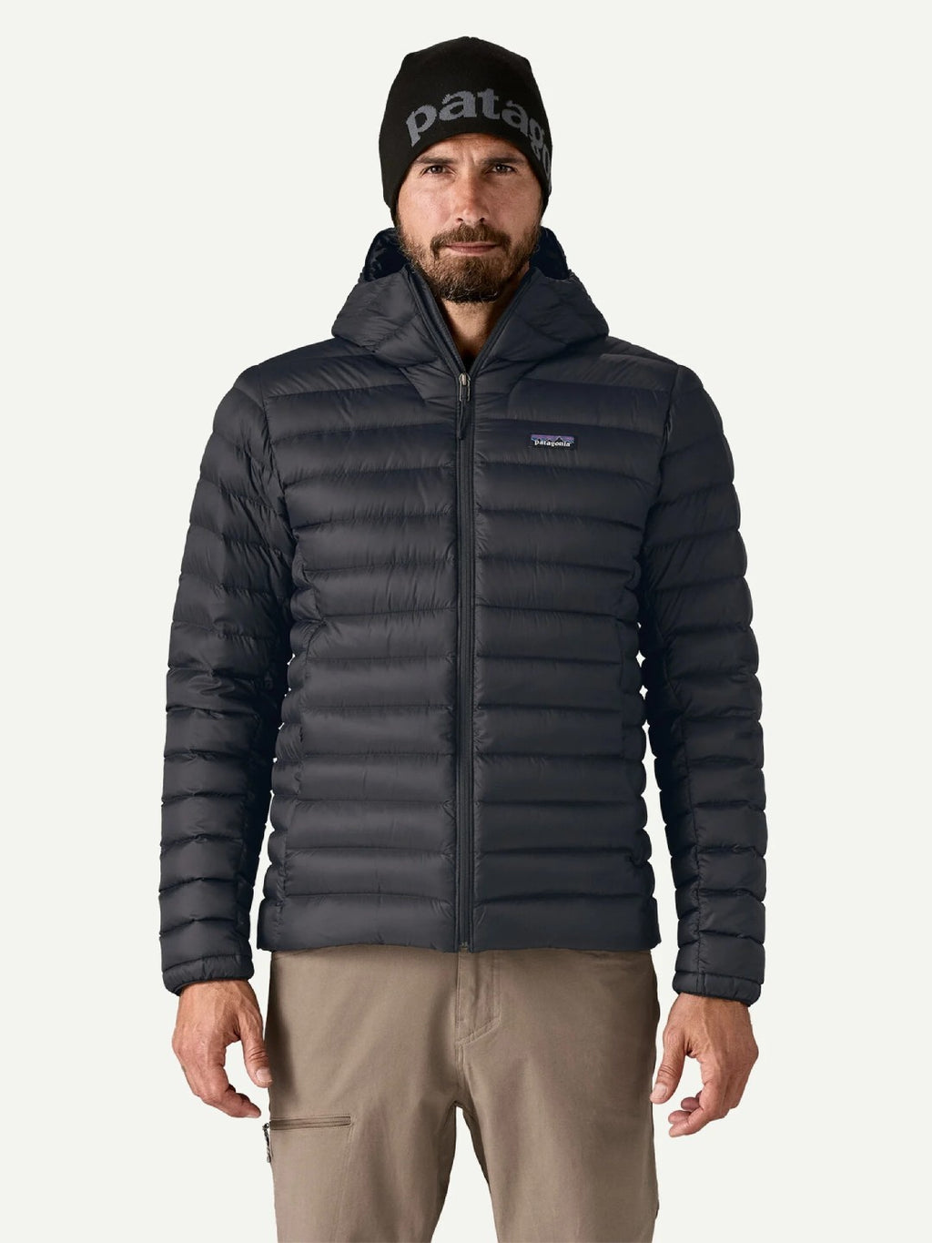 【Men】Men's Down Sweater Hoody #BLK [84702]｜patagonia