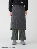 quilting wrap skirt #Black [6282042]｜and wander