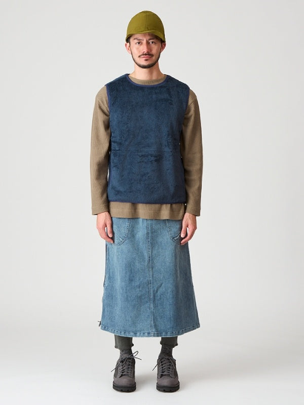 ハイロフトフリースのベスト #アオニビ [021107]｜AXESQUIN