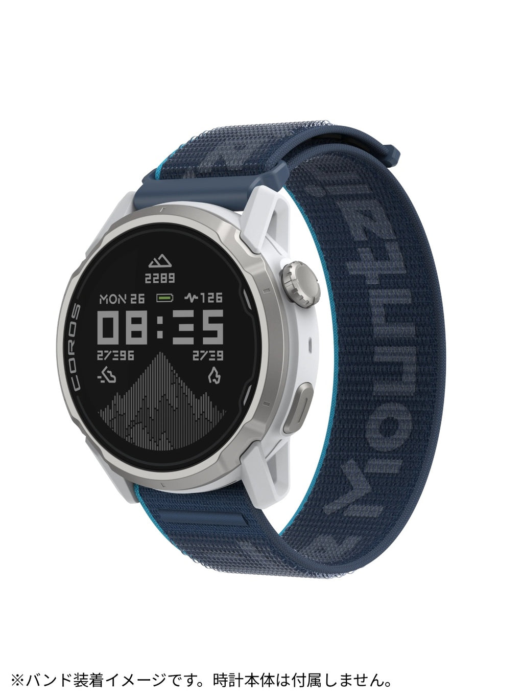 Kilian Jornet 22mm Nylon Band #Blue [CRS526-224025-BLU000]｜COROS