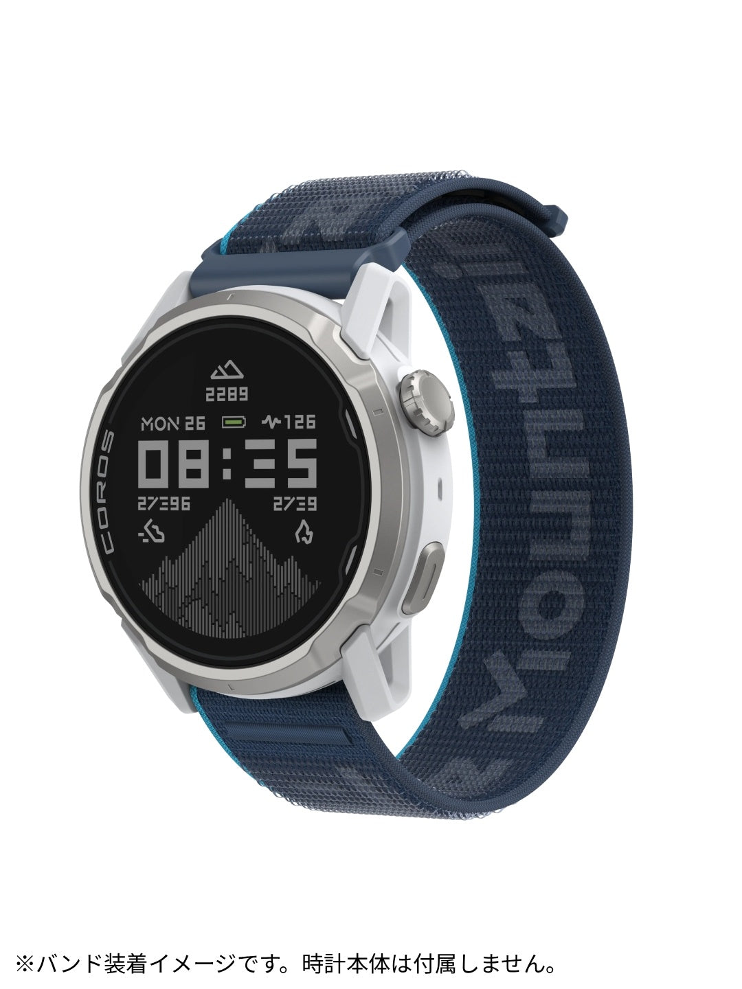 Kilian Jornet 22mm Nylon Band #Blue [CRS526-224025-BLU000]｜COROS