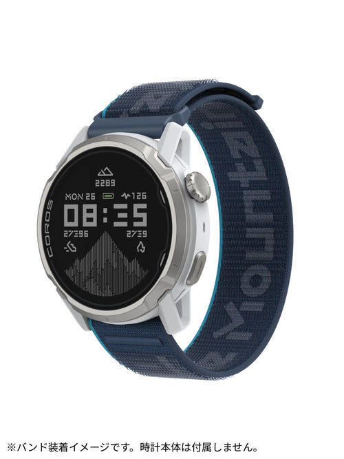 Kilian Jornet 22mm Nylon Band #Blue [CRS526-224025-BLU000]｜COROS