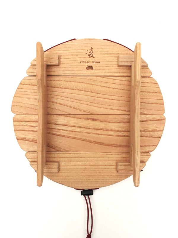 シノギチャブダイ 240mmケヤキ [043056]｜AXESQUIN