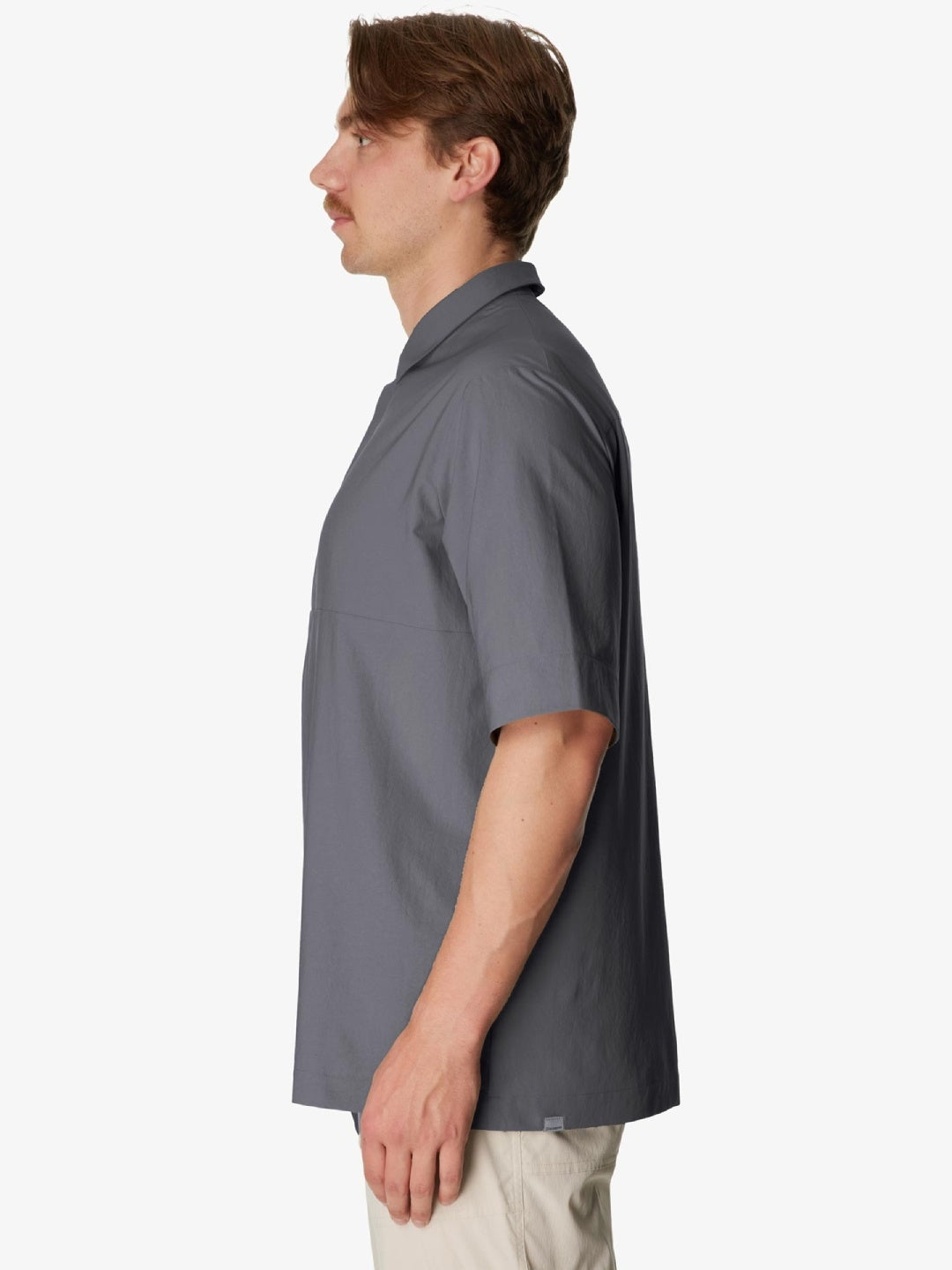 Men's Cosmo Shirt #Thunder Gray [238724]｜HOUDINI