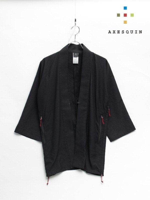 ノラギ 綾織り（紋付き） #スミイロ [41053]｜AXESQUIN