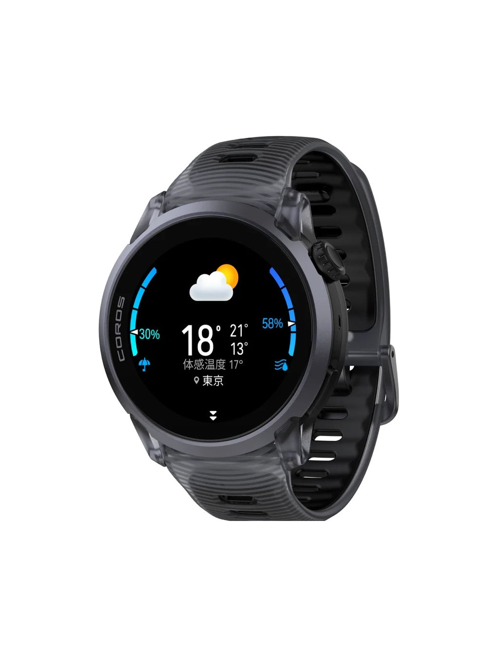 PACE 4 #Crystal Black [CRS525-135026-CBK000]｜COROS
