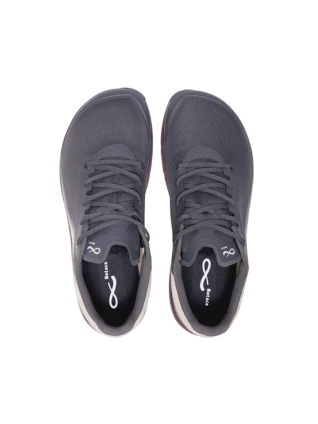 【Men】Michi 1 M #Grey/Burgendy [MICHIGRBURG-M-8]｜Notace