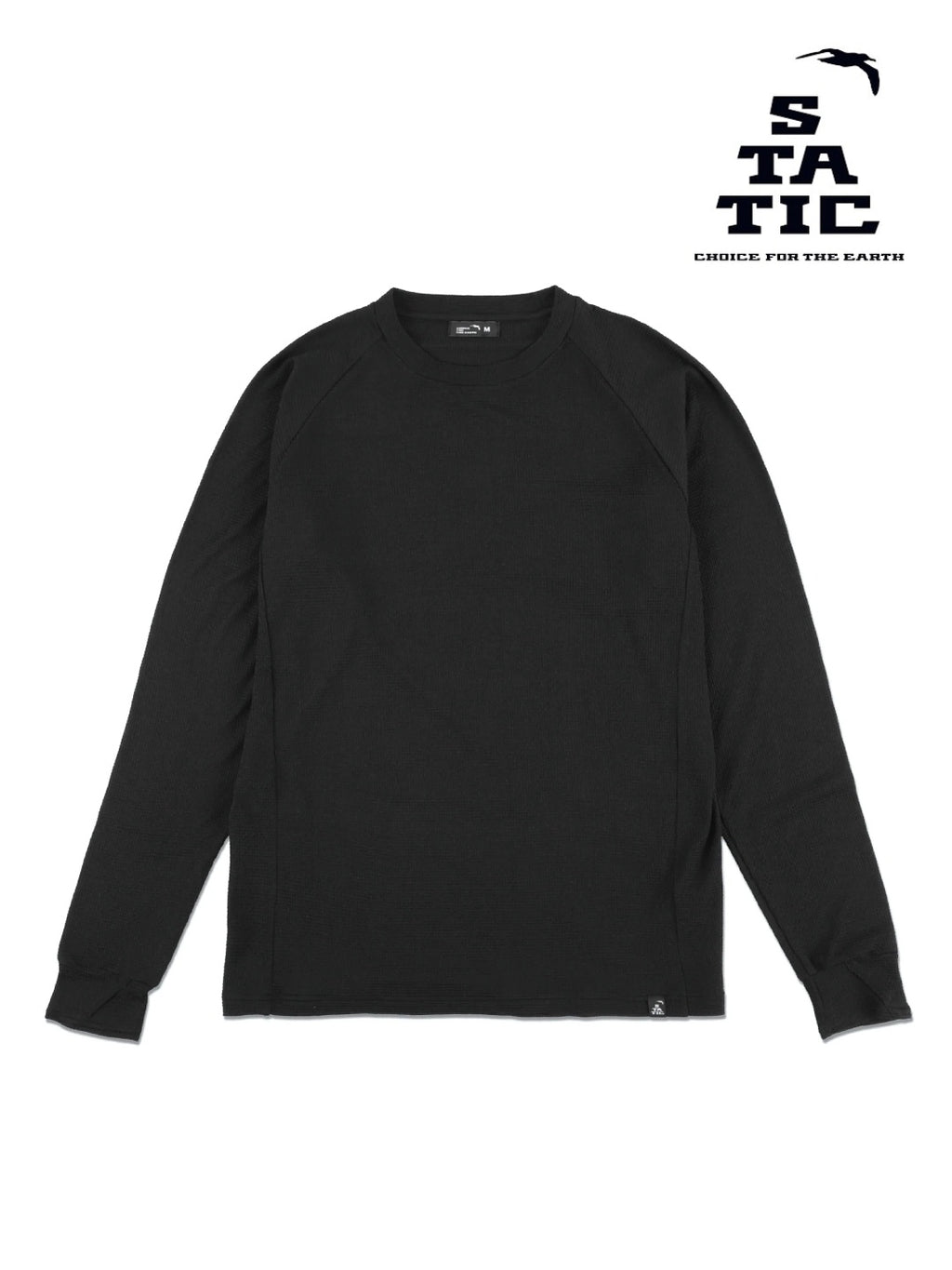 Distance L/S Relax #Black [106200]｜STATIC