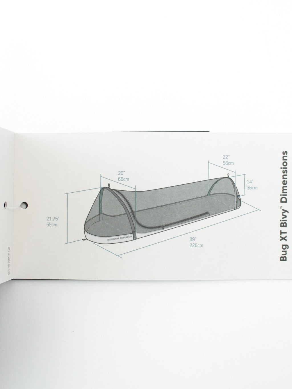 Bug XT Bivy #Black [19846562]｜OUTDOOR RESEARCH