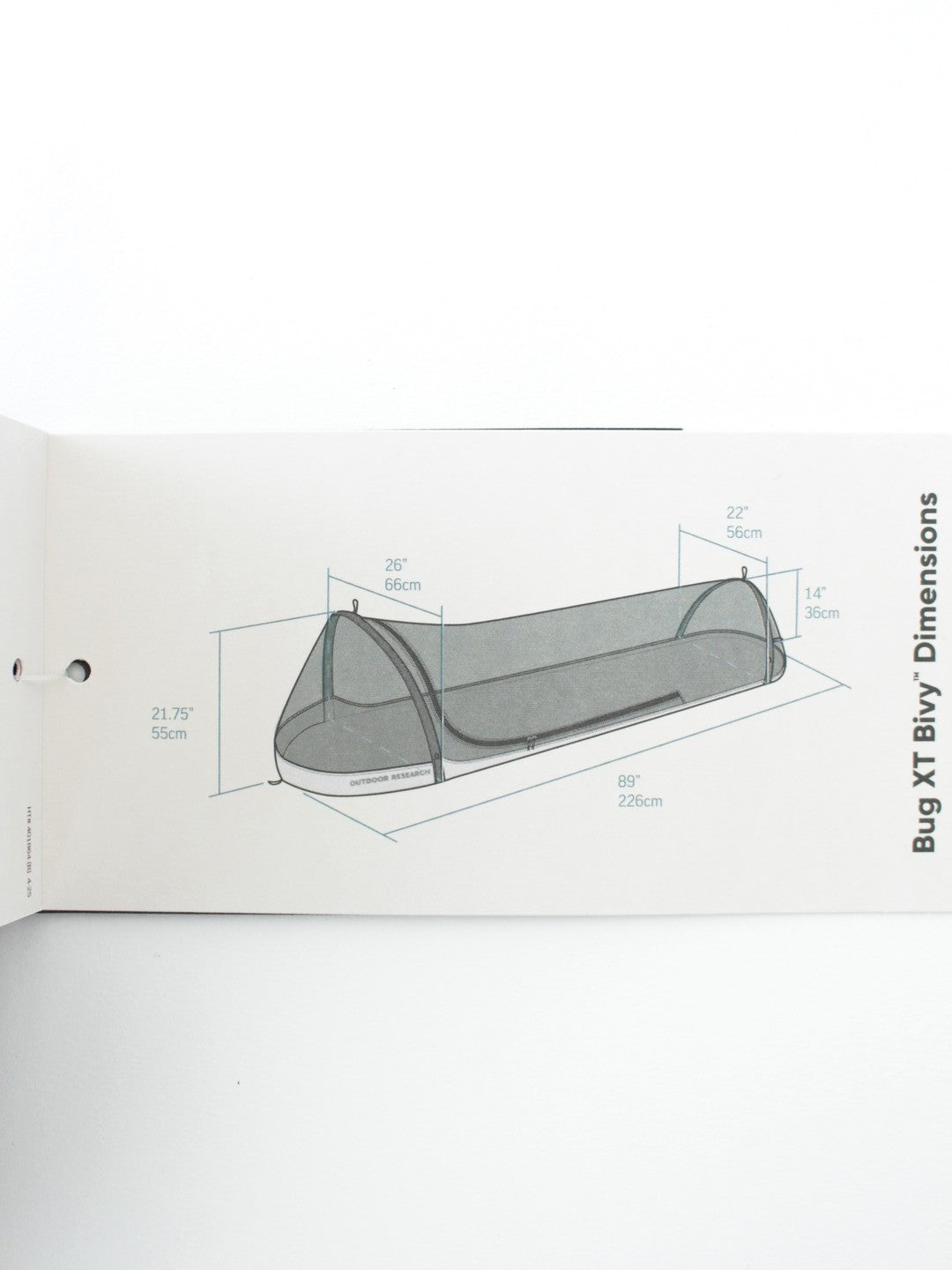 Bug XT Bivy #Black [19846562]｜OUTDOOR RESEARCH