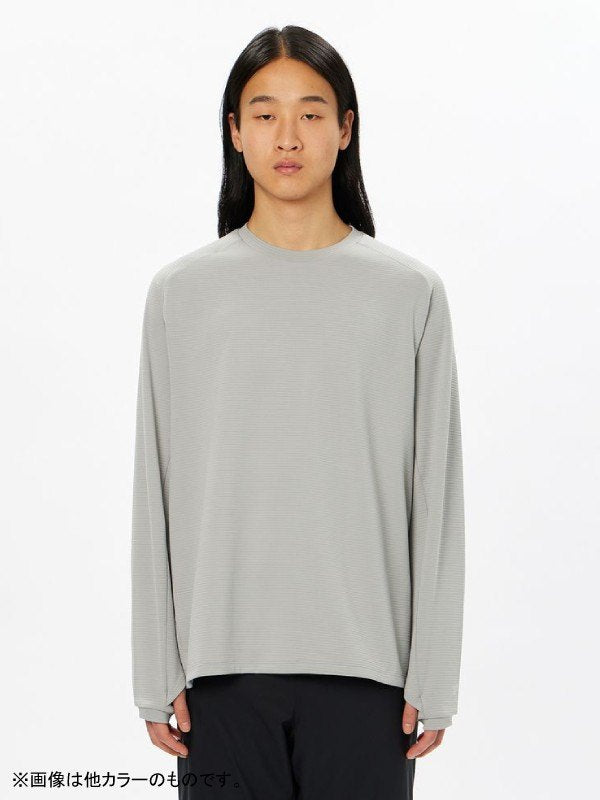 Tech L/S T-Shirt #BK [GA44324]｜GOLDWIN【Outlet_40】