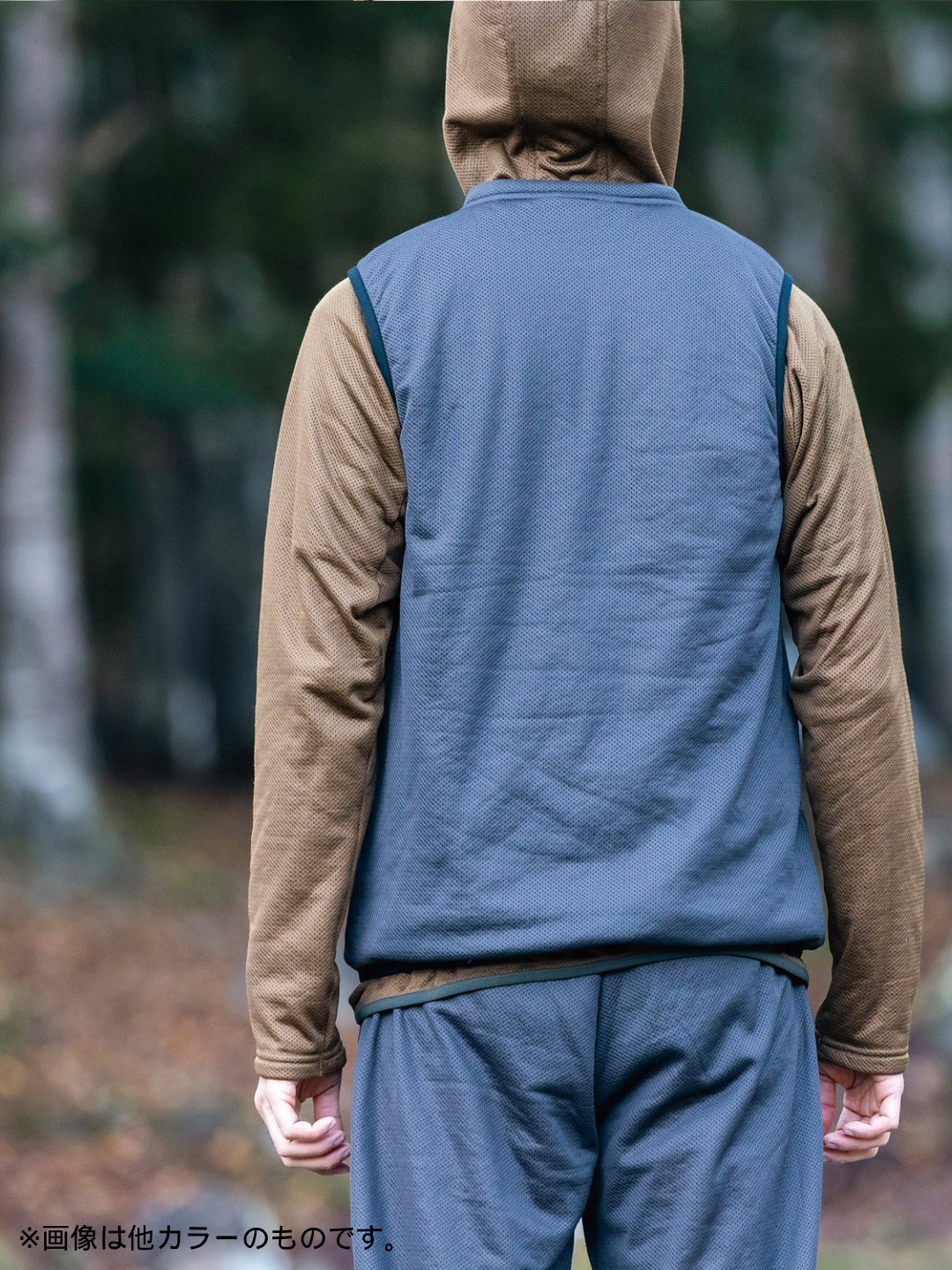 Adrift Vest #Dark Rose [25500]｜STATIC