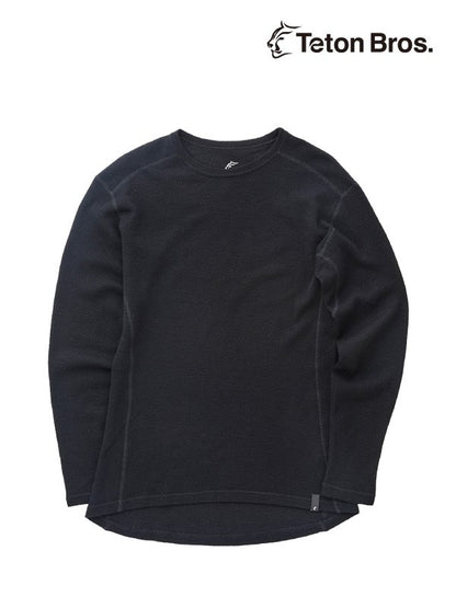 MOB Wool L/S #Black [TB243-680302]｜Teton Bros.