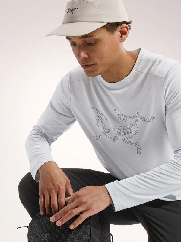 Cormac Logo LS M #Solitude Heather / Void [X00000845205]｜ARC'TERYX