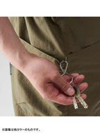 タッサーナイロンのオーバーオール #スミイロ [22025]｜AXESQUIN