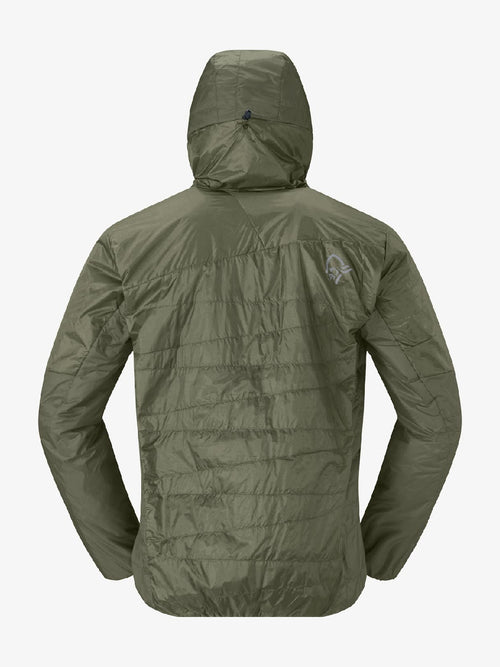 【Men】falketind thermo40 Zip Hood #Deep Lichen Green [1814-24]｜Norrona