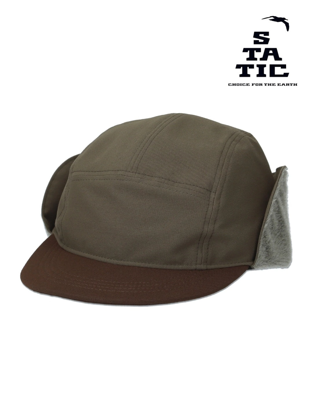 Bebop Winter Cap #Dark Olive [146905]｜STATIC
