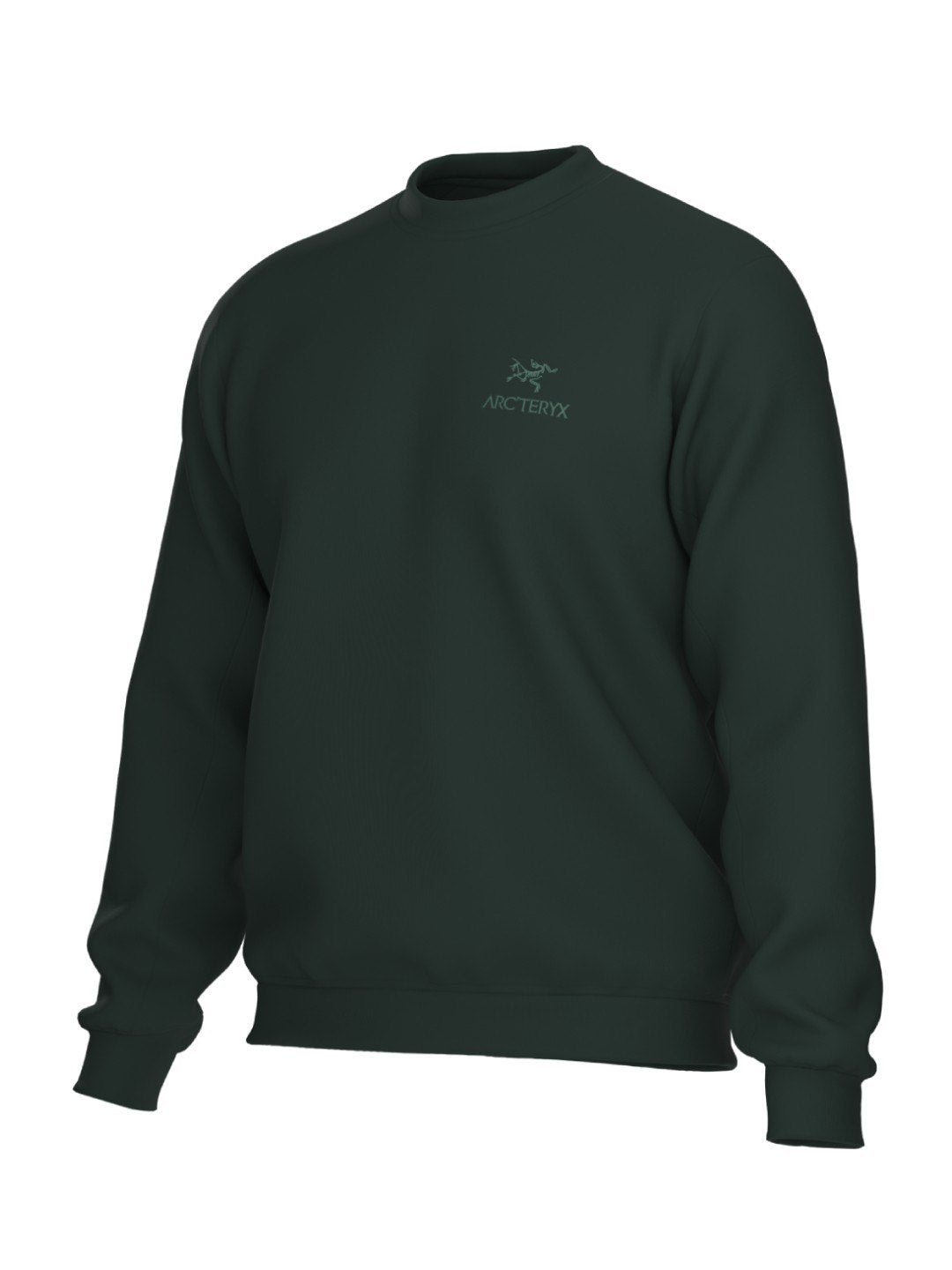 【Men】Emblem Fleece Crew M #Dark Jade [X00000978711]｜ARC'TERYX