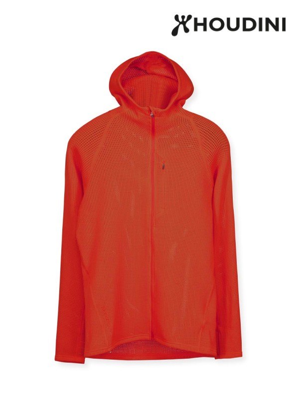 Men's Pace Flow Houdi #En Route Red [830011]｜HOUDINI【Outlet_30】