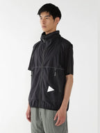 PERTEX wind vest #010/black [5121016]｜and wander