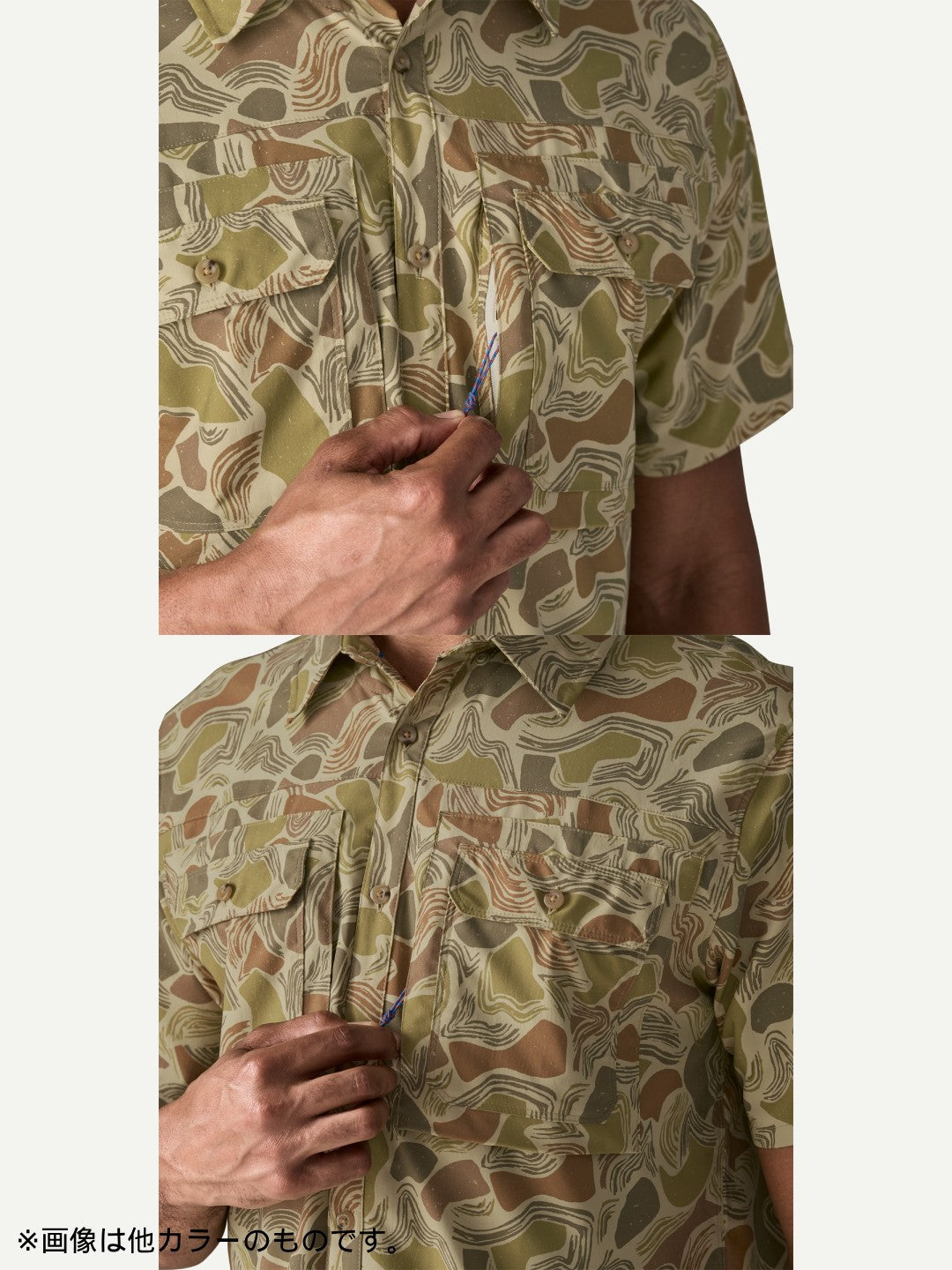 S/S Self Guided Sun Shirt #NAUT [41835]｜patagonia