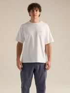 【Men】Kragg Cotton Emblem Crew SS M #White Light [X00001070203]｜ARC'TERYX