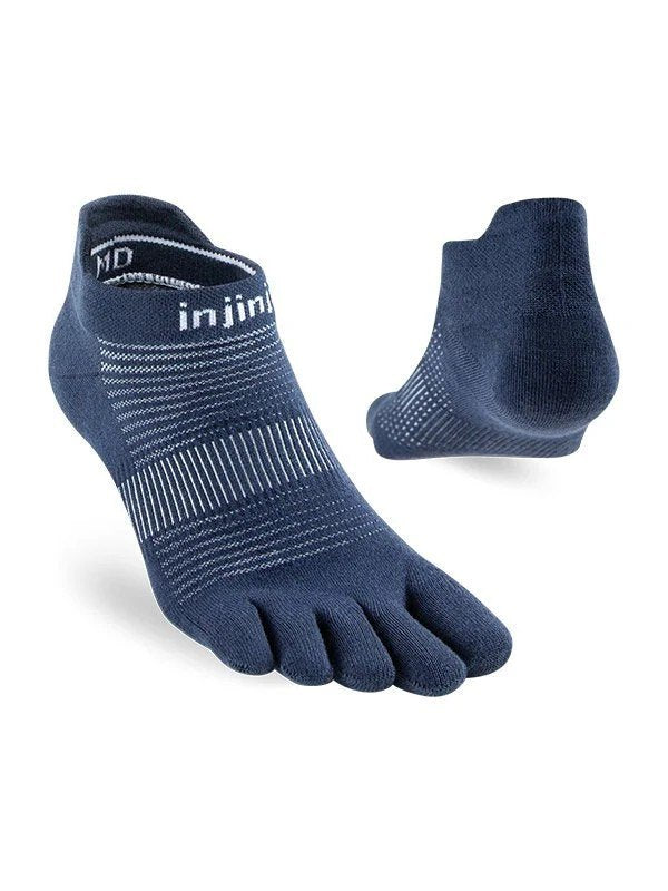 ラン ライトウェイトノーショウ #ネイビー [281110]｜injinji