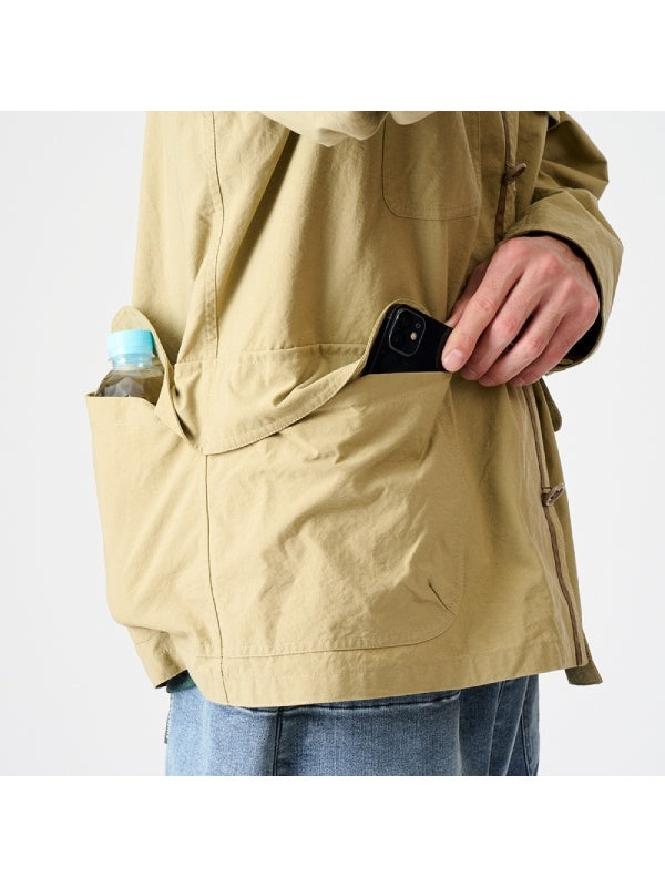 ヴィンテージナイロンのカバーオール #コビチャ [021104]｜AXESQUIN