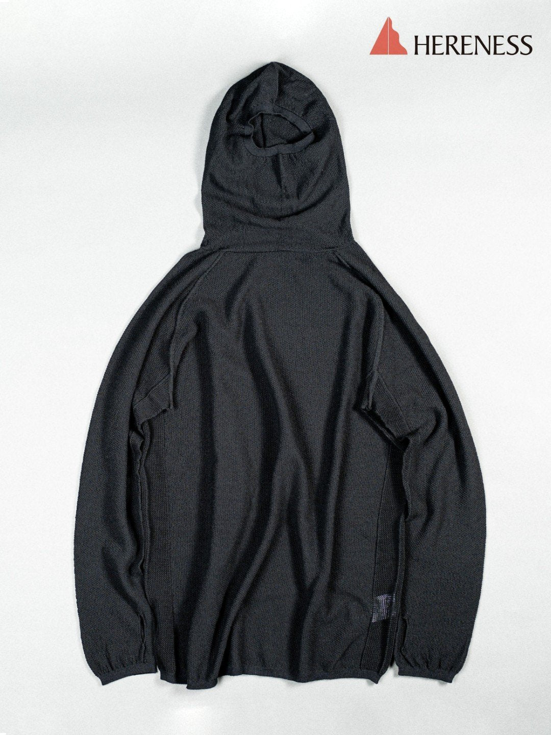 MERINO AIR HOODY 2 #Black｜HERENESS – moderate